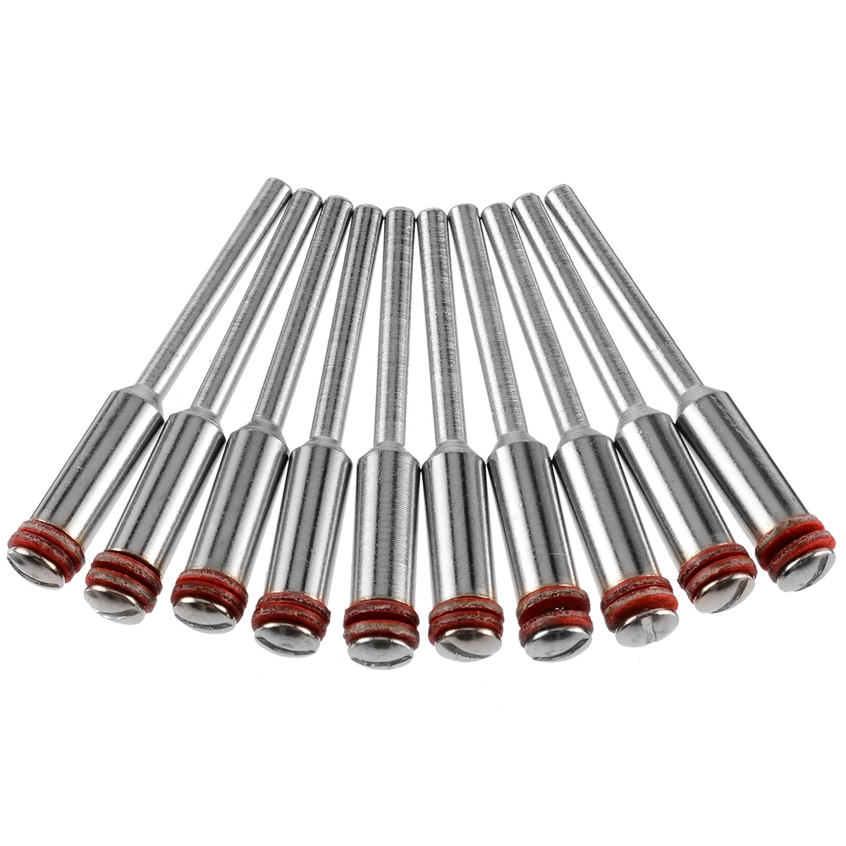 10pcs 2.35mm Screw Mandrel Shank Steel Mandrel Holder Arbor Cut-off Wheel Disc Holder For Rotary Tool Accessories