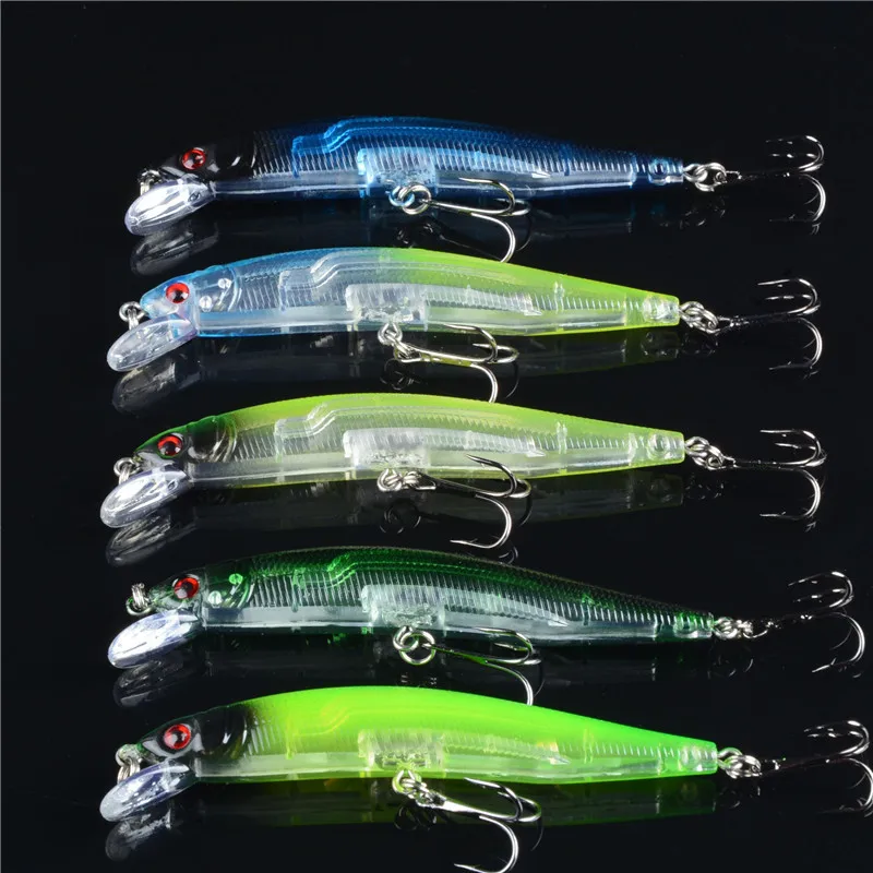 Iscas de Pesca Equipamento de Pesca Misturadas 7 Diferentes Estilo Duro Iscas Pesca Wobblers Isca Artificial Feita Boa Qualidade 36 Pçs - Set 16 Esporte e Lazer