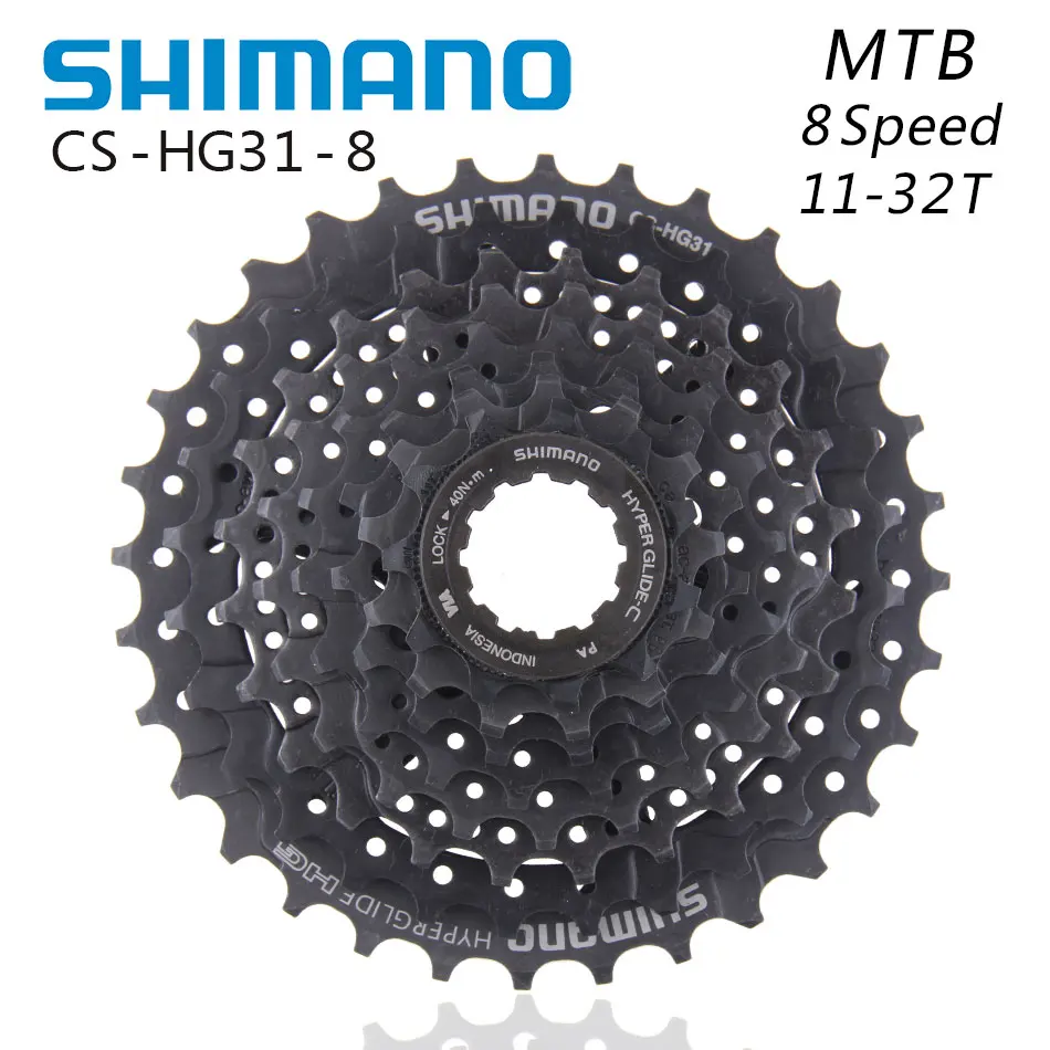 

SHIMANO CS-HG31-8 Flywheel 8-Speed 11-32T Folding Mountain Bike Parts Suitable for M360 M310 M280 M410 k7 X4
