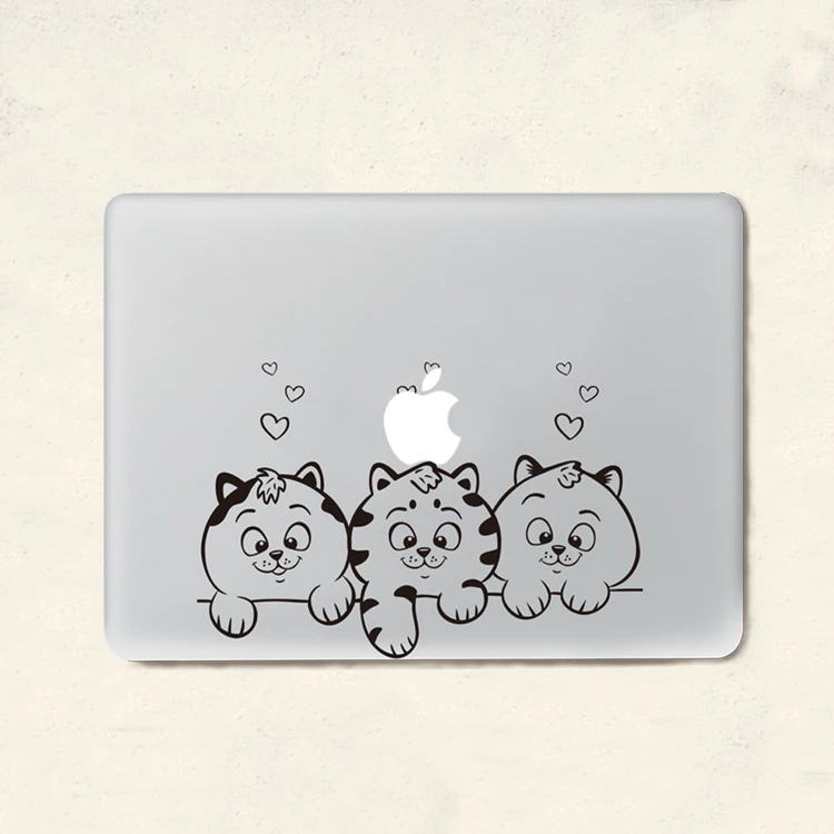 Loving cat наклейка для ноутбука Наклейка на MacBook Air/Pro/retina 1" 13" 1" компьютер Mac Cool skin Pegatina para ноутбук