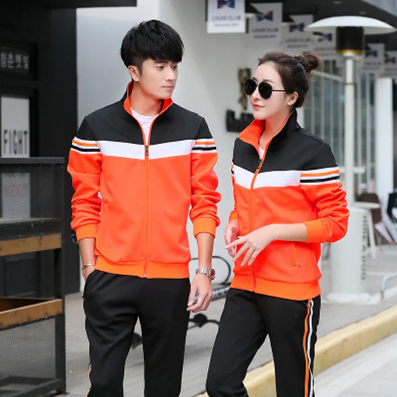 

Running Sports Suit Spring Autumn Outdoor Running Sport Suits Men and Womens 78