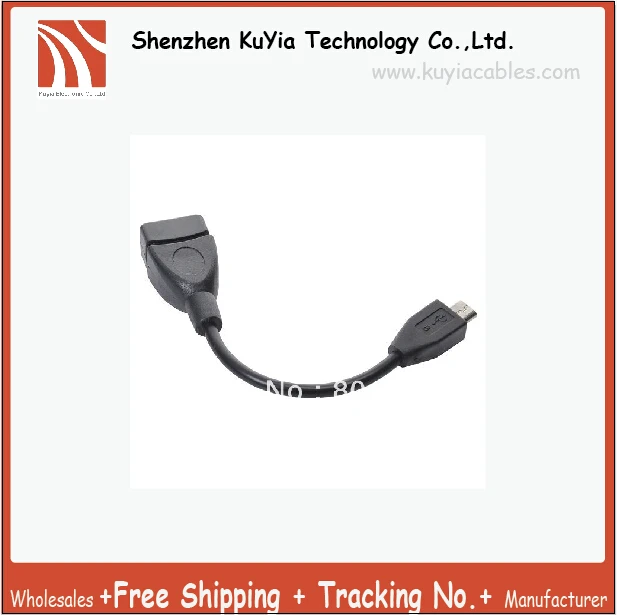 

Free Shipping 10pcs/lot Micro OTG Cable Adapter USB Adapter For Google Nexus 7, Galaxy Samsung