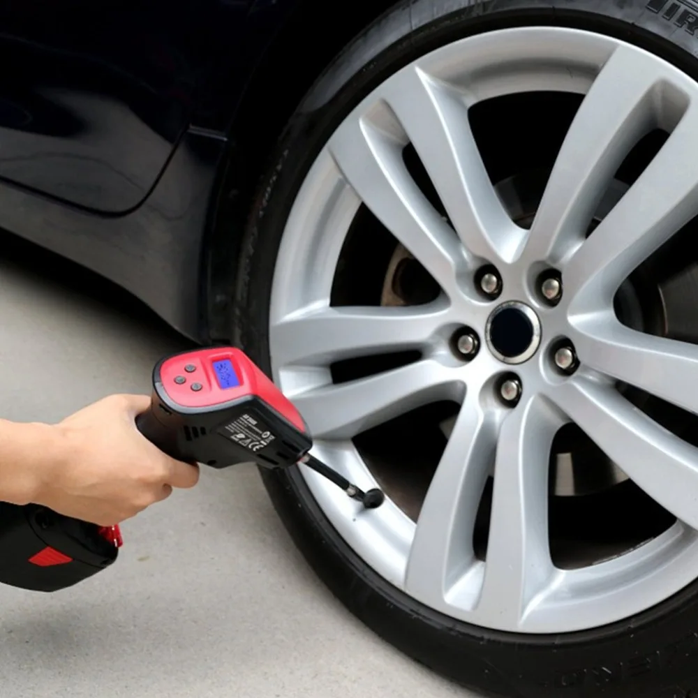 

Digital Display Pump Inflator Electric Handheld Electric Vehicle Car Tire Inflatable Emergency Air Pressure Inflator Pump Hot
