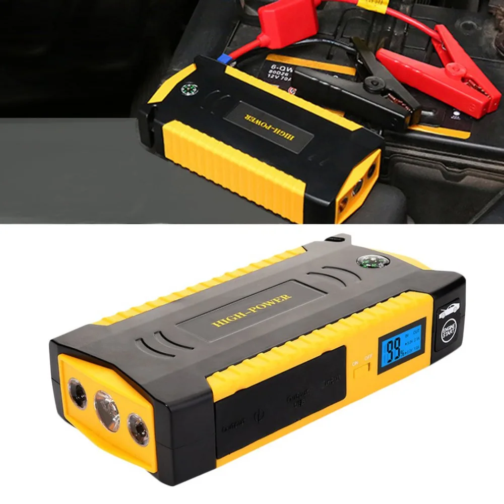

Car Jump Starter 12000-18000mAh Car Battery Power Bank Emergency Auto Booster Pack Multifunctional Emergency Starting Device