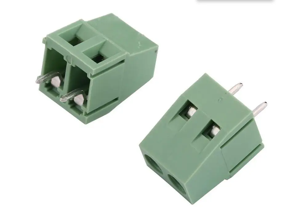 

KF128-2P KF128-3P 5.00MM 300V 10A 5mm Pitch Straight Needle Connector Pcb Screw Terminal Block Connector 2 Pin 3 Pin
