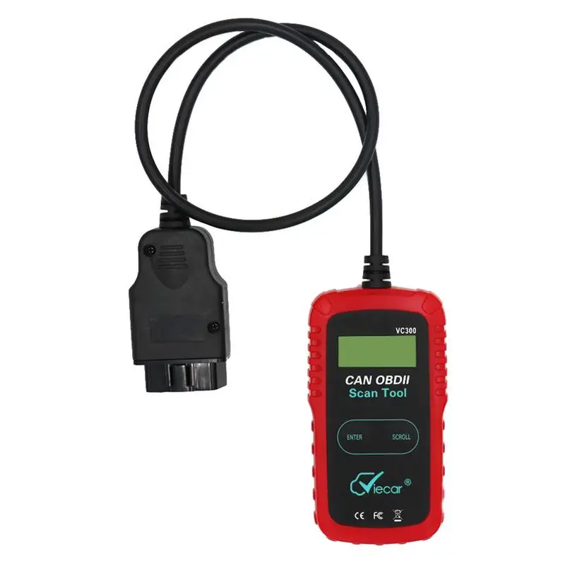 Red OBD2 CANSANER детектор инструмент - Цвет: Red