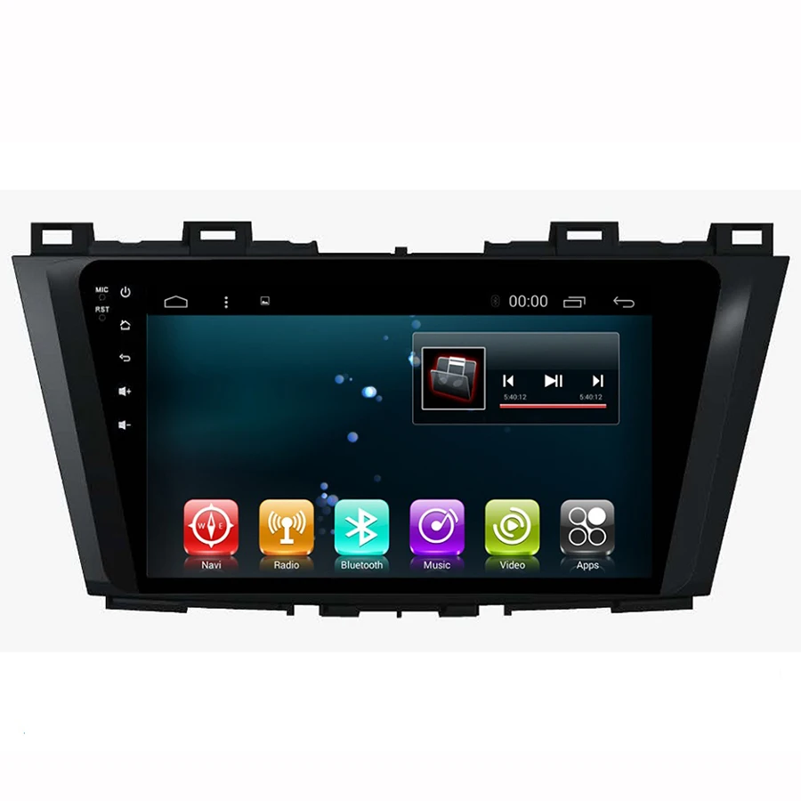 10,2 ''четырехъядерный Android 7,1 Автомобильный gps навигация для Mazda 5 S автомобильный стерео радио мультимедиа Vedio мультимедийный плеер