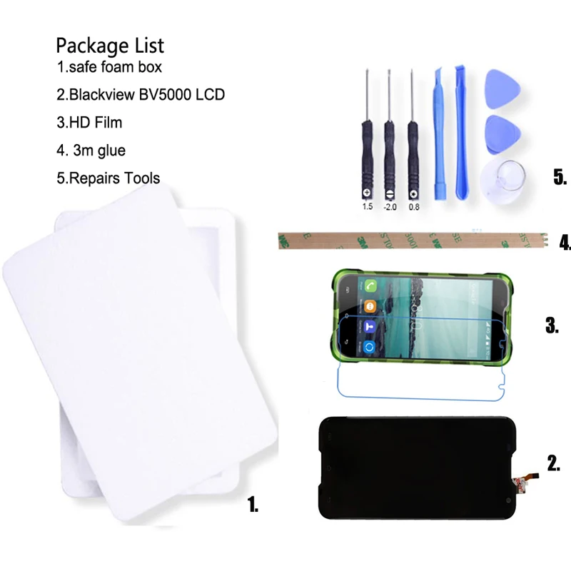 Blackview BV5000 LCD 33