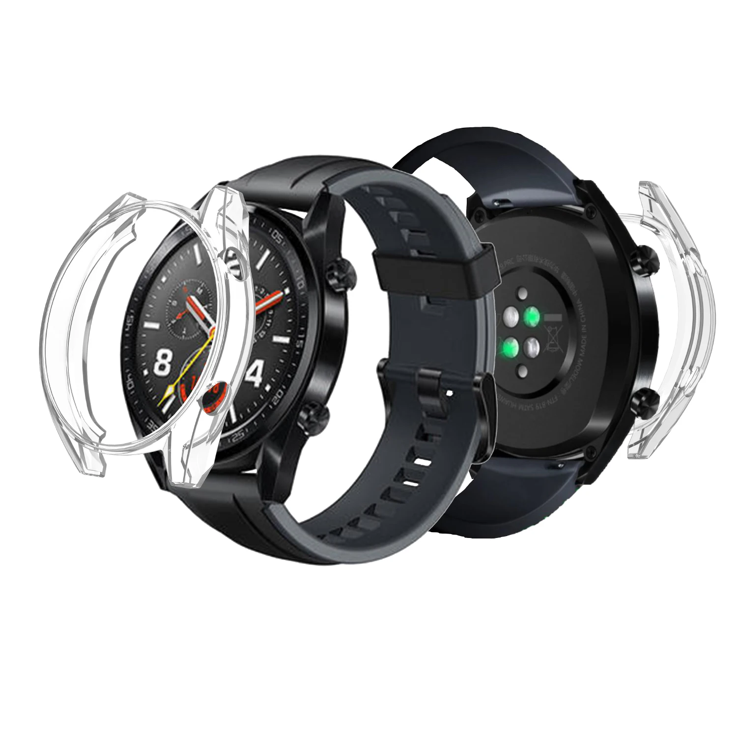 Гальванический ТПУ для huawei Watch GT2/GT элегантный/2Pro 2 Pro защитные ремни застежки чехол