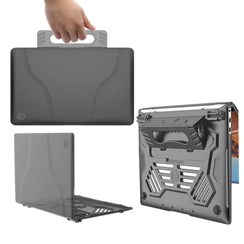 

Multi-function Translucent Heat Dissipation Laptop Case handle Protective Case for Huawei Matebook X Pro 13.9"Inch