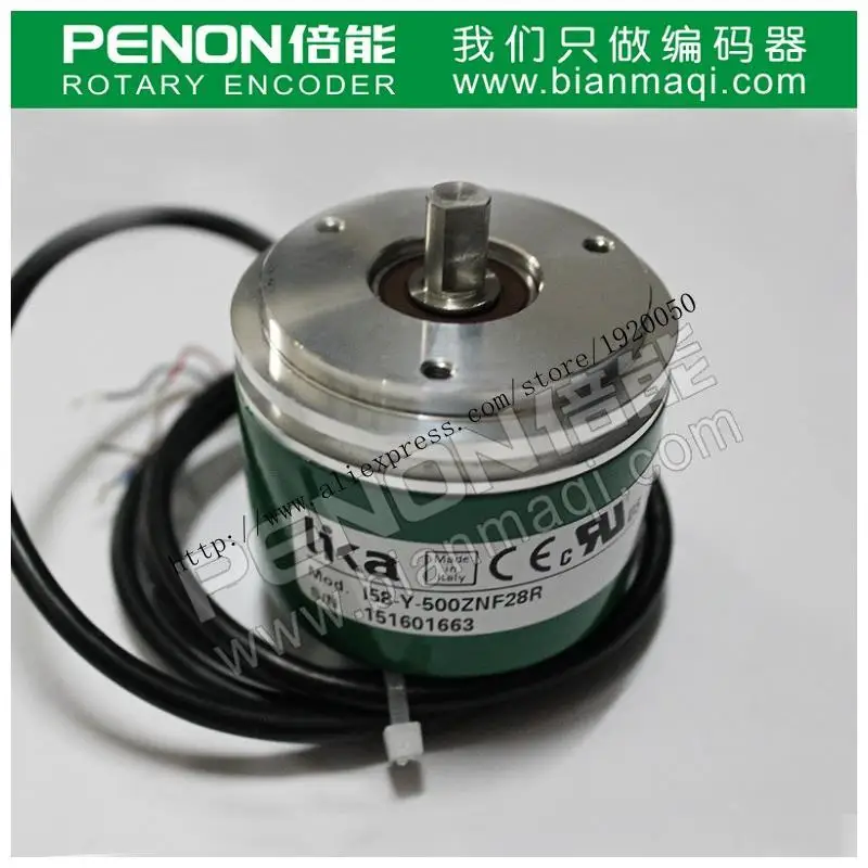 

Solid shaft 1000 pulses original I58-Y-1000ZNF28R rotary optical encoder