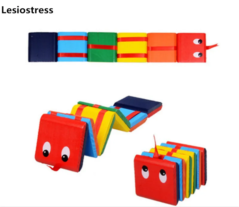

Lesiostress Jacobs Ladder Wooden/Plastic Fidget Toy Funny Classic Gift For Kids Fiddle Fidget Stress Sensory Toy Autism ADHD