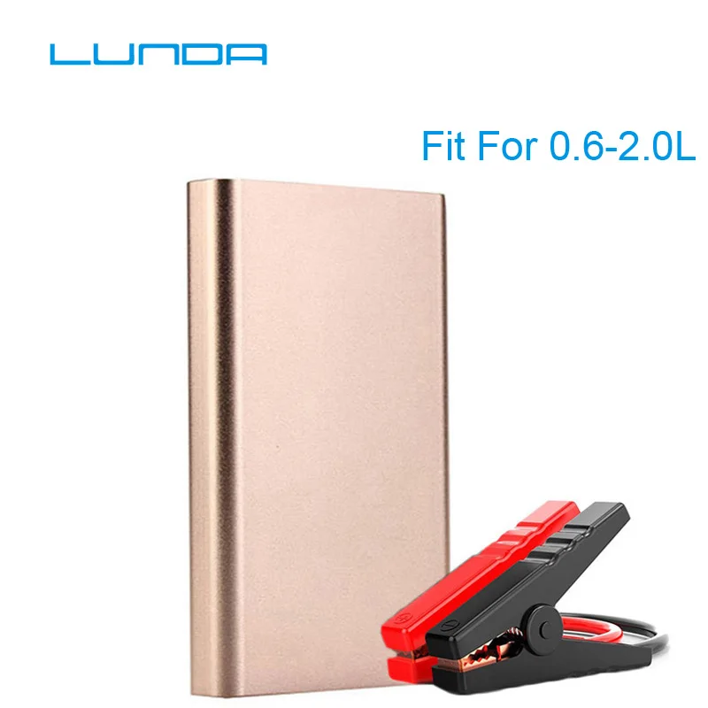 

LUNDA Multifunction Portable 8000 MA Mini Starter Car Battery Car Jumper Start Engine Up To 2.0 L Car