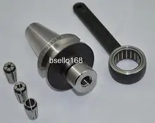 New 1 BT40 SK10 60 Sk collet chuck & G2.5 & 3pcs collets 6,8,10MM & Sk10 spanner
