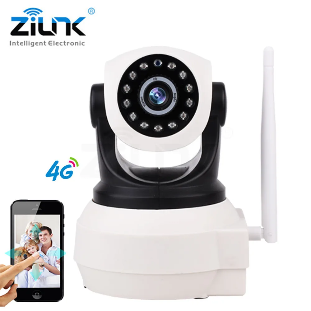 

ZILNK 3G 4G Sim Card Camera 720P HD P2P Network Wireless Wifi IP Camera Home Security Remote Control Motion Detection Alarm