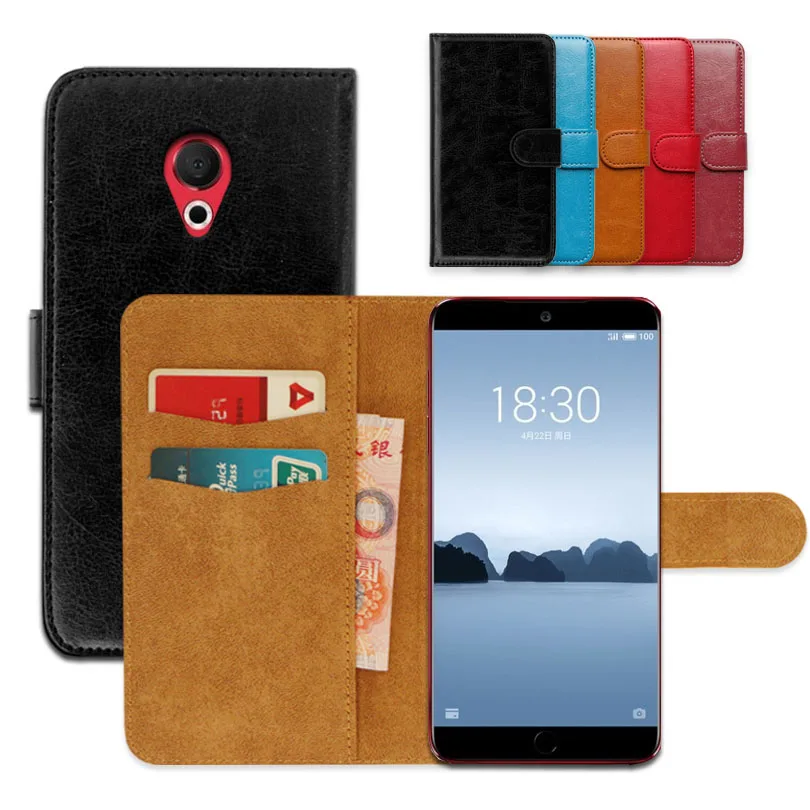 

Flip wallet case for Meizu 15 Lite (M15) Luxury PU Leather Exclusive Slip-resistant Ultra-thin Phone Cover,book case