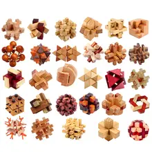 Автомобиль орнамент IQ 3D Деревянный Логические Burr Блокировка игра-головоломка игрушка