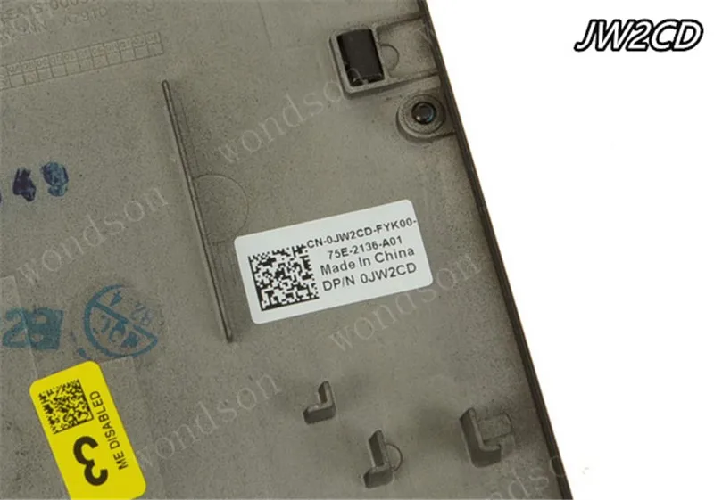 Новый чехол для ноутбука Dell Latitude 7480 Нижняя панель доступа дверная крышка JW2CD w/1