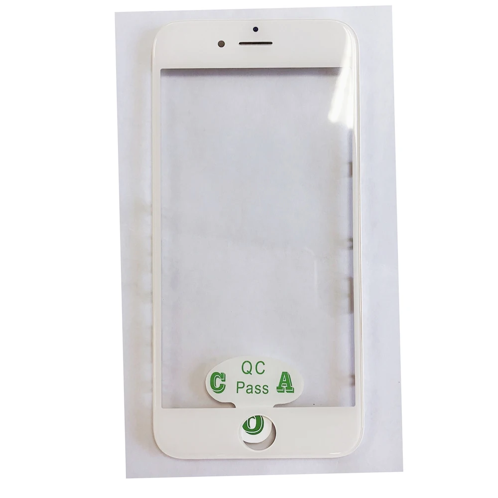 

1Pcs For Apple iPhone 5 6 6S 7 8 Plus Front Glass Touch Screen Lens with Frame Bezel+ OCA Film (All Checked and 100% new)