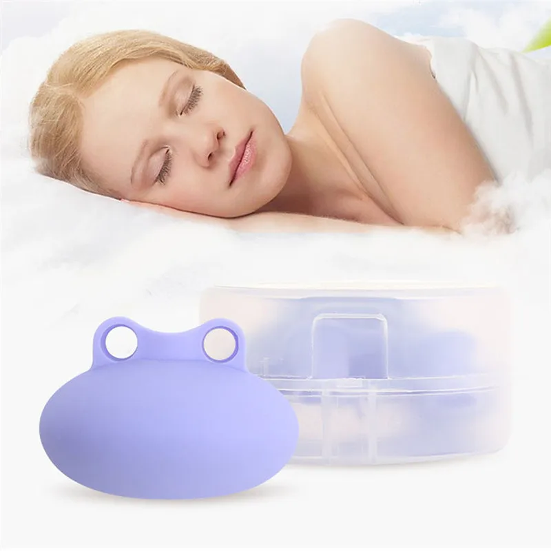 

Frog Silicone Anti Snore Nasal Dilators Apnea Aid Device Stop Snoring Nose Clip Nose Breathing Apparatus Stop Snoring Devices