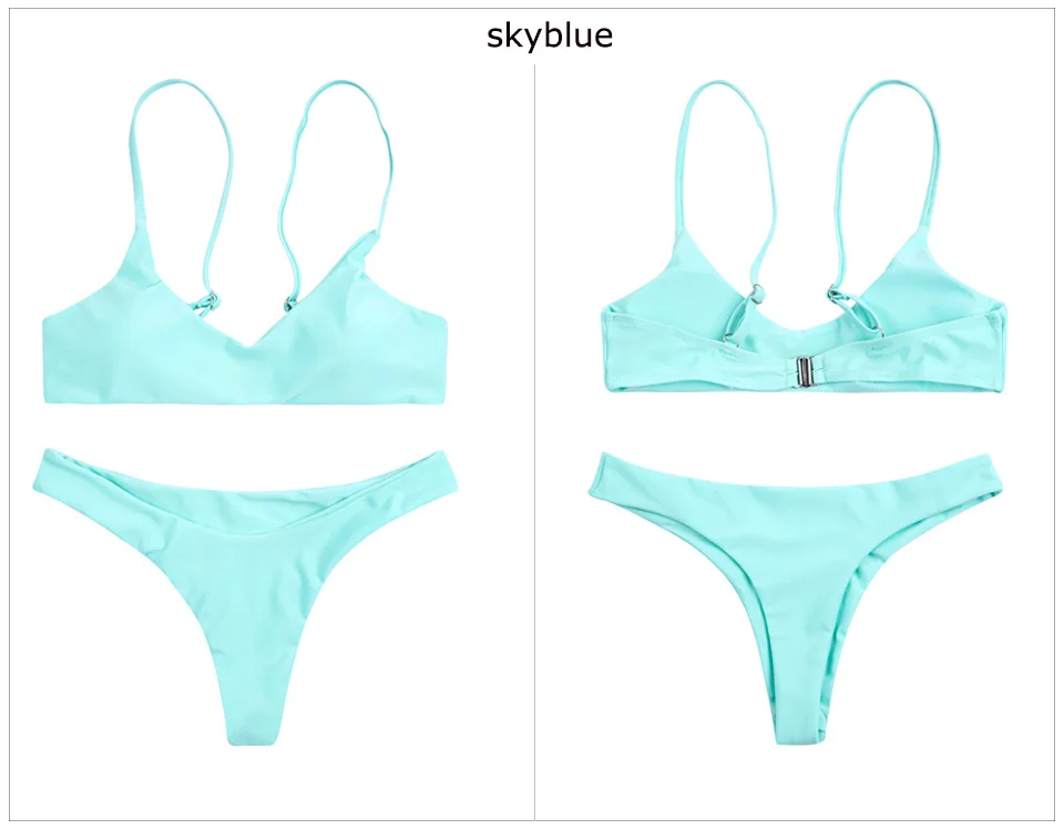 016 skyblue bikini