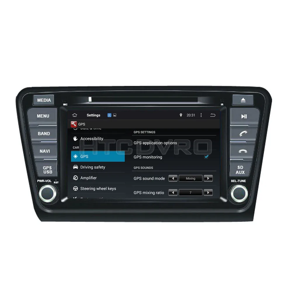 Top YMODVHT 8inch 4G Octa Core Android 9.0 7.1 Car DVD Player for Skoda Octavia 2014- GPS Auto RDS Radio Audio Video Stereo 5