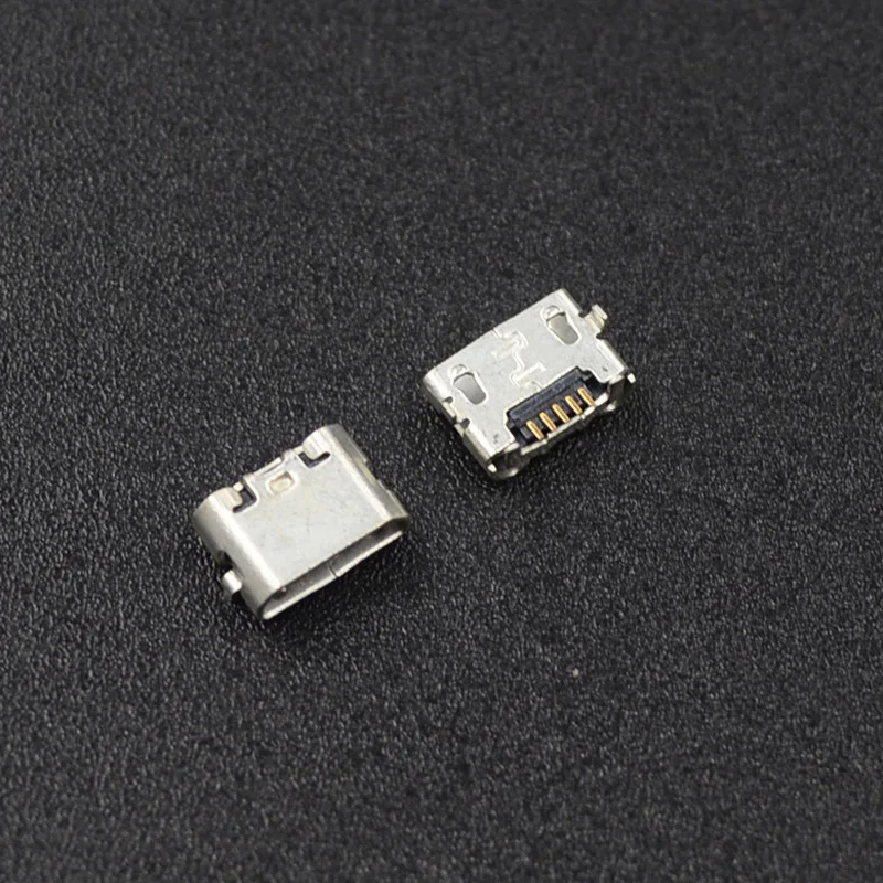 10 шт. micro USB 5pin jack обратный бык рога зарядки порт разъем мини usb для huawei 4X Y6 4A P8 C8817 max Lite Pro