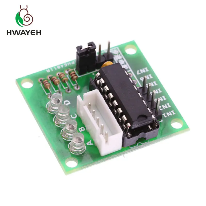 Плата драйвера шагового двигателя ULN2003 испытательный модуль для Arduino AVR SMD 28BYJ