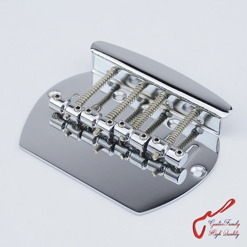 Argento Cordiera Da Ponte A Sella Per Per Chitarra Basso Elettrico A 4 Corde Argento Cordiera Da Ponte A Sella Per Per Chitarra Basso Elettrico A 4 Corde