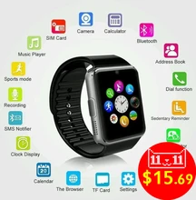Sim Smart Watch plug TF Card Cam Touch Screen Phone Passometer Fitness Message Remind Smartwatch wearable for iPhone for Anroid