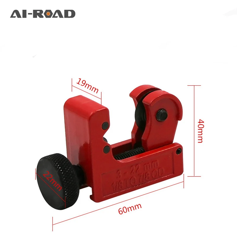 

Metal Copper Pipe Cutting Knife 3-22mm/4-28mm Pipe Cutter Aluminum Pipe Air Conditioning Repair Tool