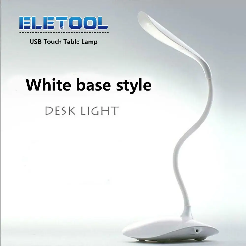 

USB Touch Table Lamp Led Desk lamp with Clip Bed Reading Book Night Light LED Desk lamp Table 3 Modes Eye Protection XF30