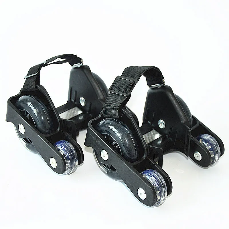 Детские мигающие роликовые спортивные 4 колеса шкив освещенный мигающий светодиодный колеса роликовые коньки мигающие роликовые коньки обувь детские подарки