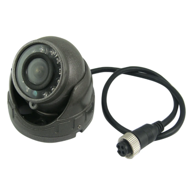 

G7203 Night Vision AHD Vehicle Indoor Dome Camera for X7 Mobile HDD DVR with Aviation Connector & Audio Input Optional