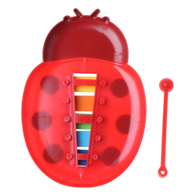 Дропшиппинг милый Божья коровка детские головоломки насекомые Пианино музыкальный инструмент, Игрушка развивающая игрушка
