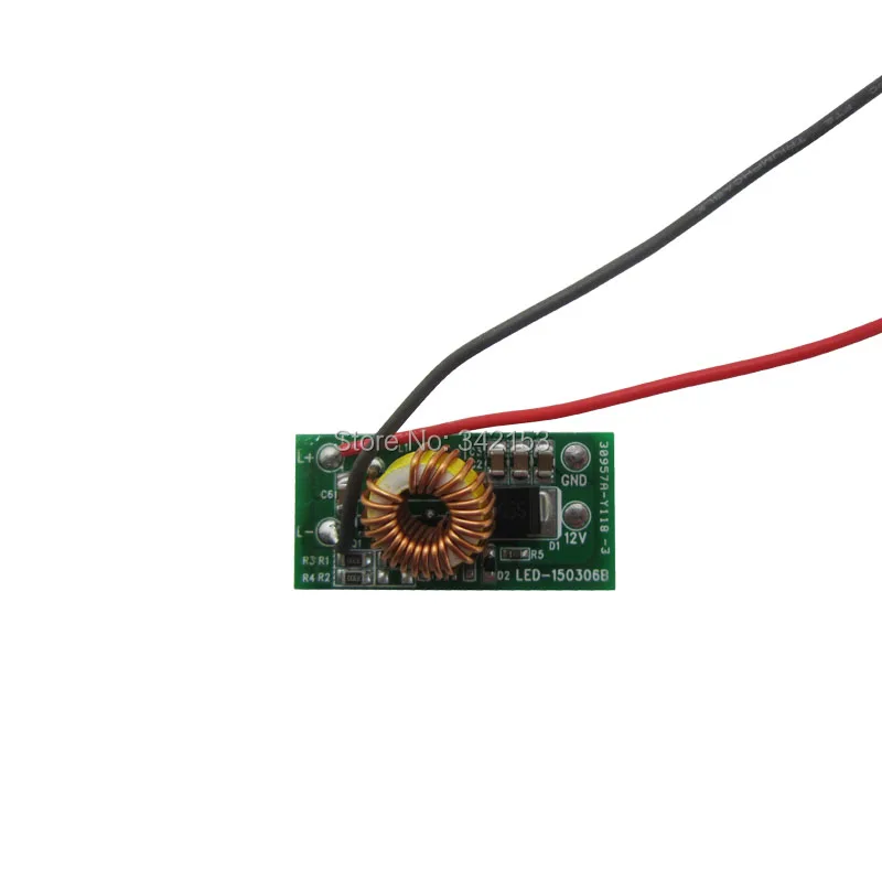 

Input 9-24V Output 3-6V 2500mA Constant Current Led Driver Lighting Transformers