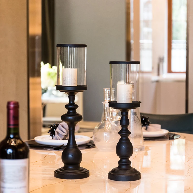 

Nordic retro candlestick wedding centerpieces tables candle holders party centerpiece candle holder home decoration candelabra