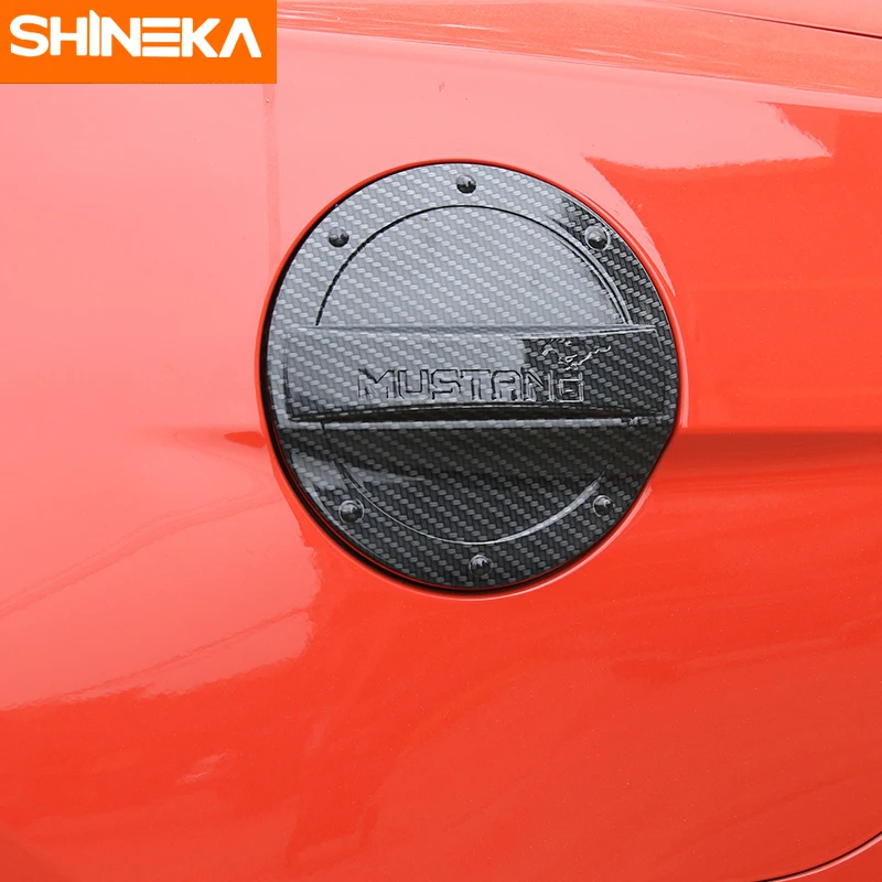 Стильная крышка для бензобака SHINEKA из углеродного волокна топливного бака АБС