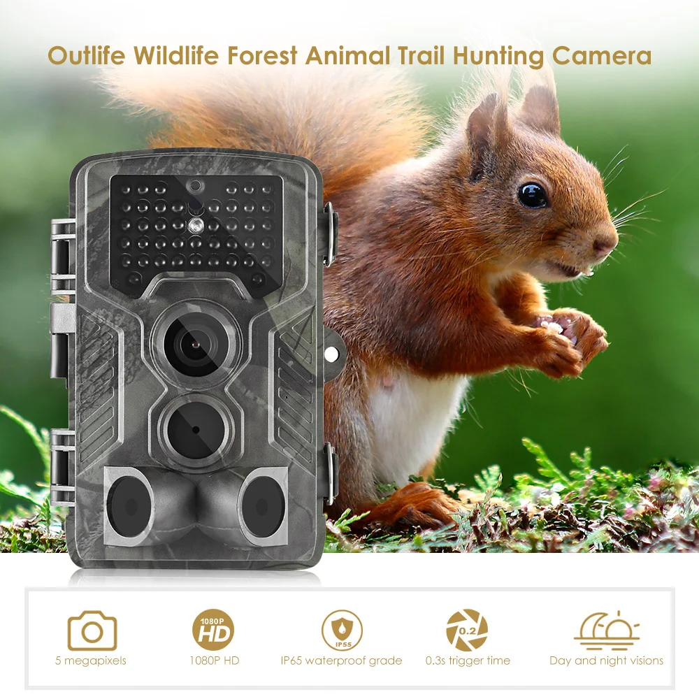 

Outlife HC - 800G 1080P HD Hunting Trail Camera 16MP 3G 940nm Infrared Night Vision Camera Scouting MMS/SMTP Wildlife Camera