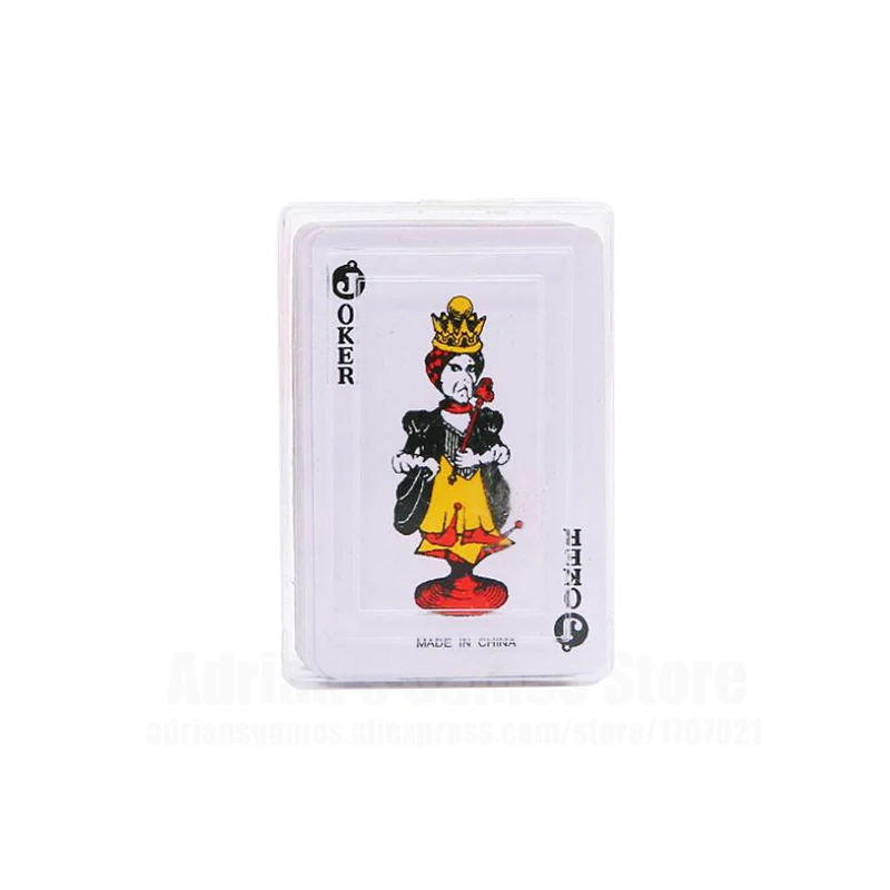 2 палубы мини игральные карты 58*37мм карты для покера с коробка покер карты 2 Decks of Poker Playing Cards