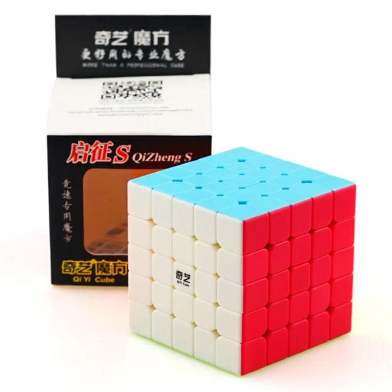 

QiYi S Qi Zheng 5*5*5 Cube Professional Puzzle Magic Cube Stickerless Cubo Magico Game Cube Educational Speed Toys For Children