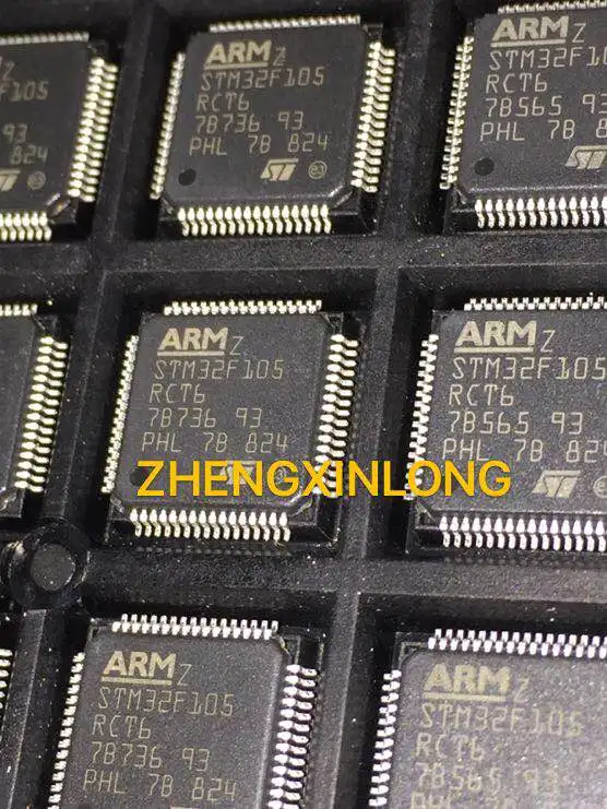 10pcs/lot New STM32F105 STM32F105RCT6 LQFP 64 ARM microcontroller|AC/DC ...