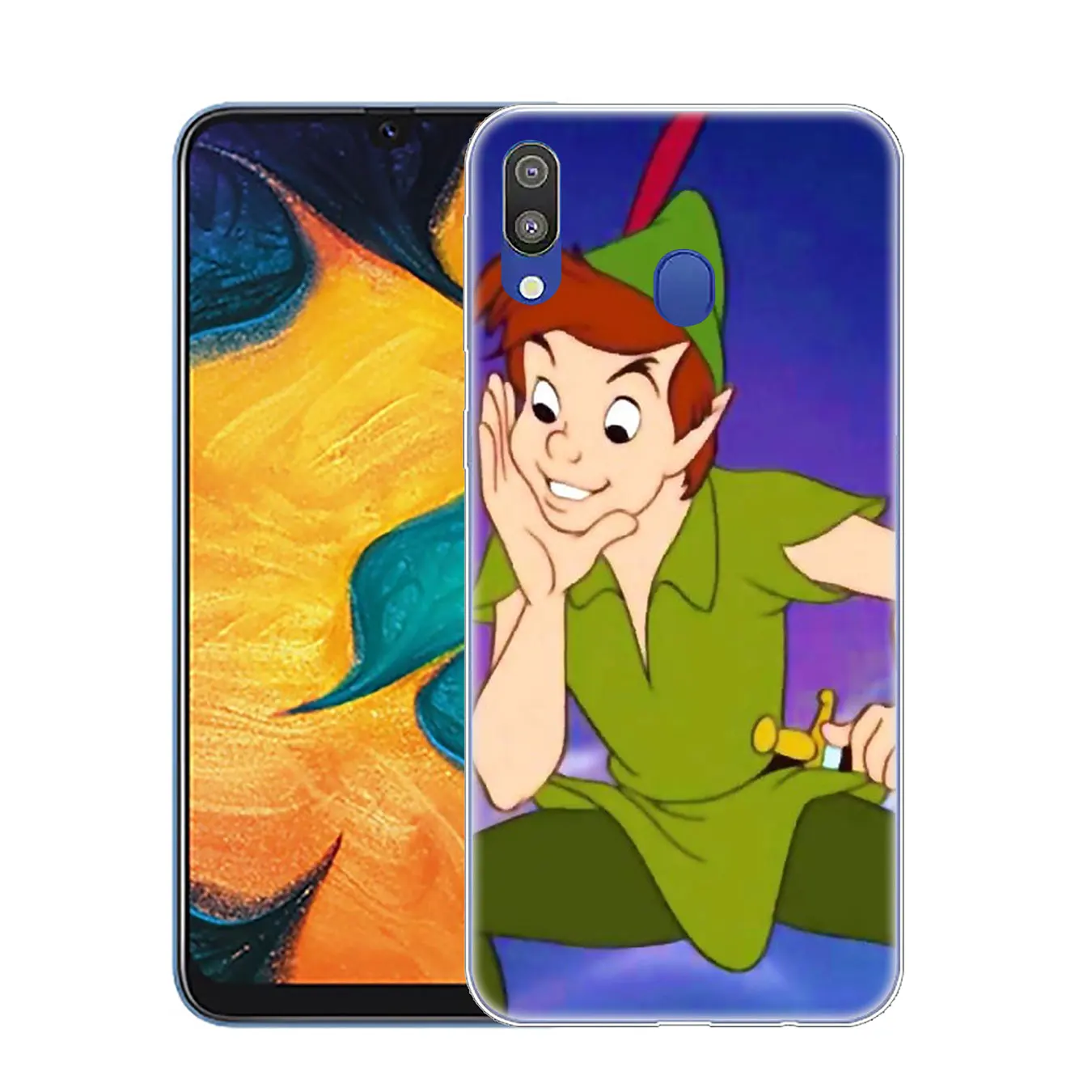 Твердый чехол для телефона Lavaza Peter Pan Wendy Tinkerbell Samsung Galaxy A10 A20 A30 A40 A50 A60 A70 M10 M20 M30 M40