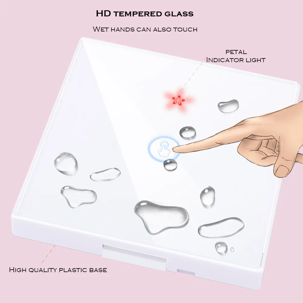 433Mhz TOUCH waterproof Wireless RF Remote Control Switch AC 110V 220V Receiver Wall Panel Transmitter Hall Bedroom Ceiling Lights Wall Lamps 13