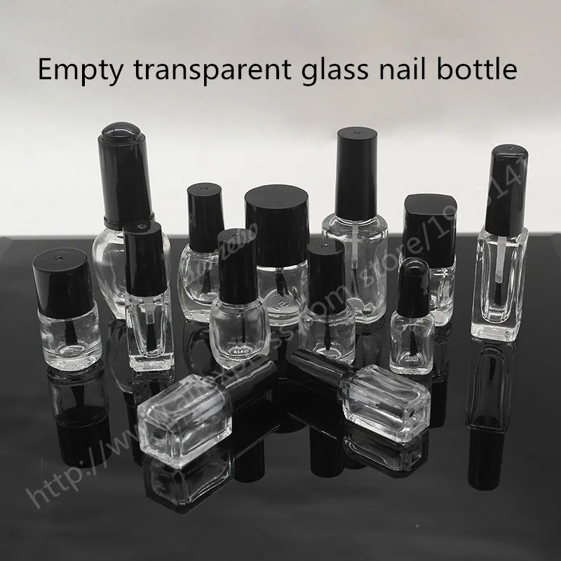 200pcs/lot factory empty nail polish bottle, Portable cosmetic bottle