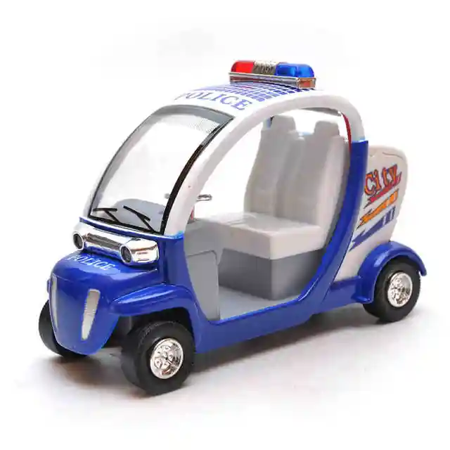 Children's Toy Model Golf Cart From A Patrol Car Metal Alloy Models