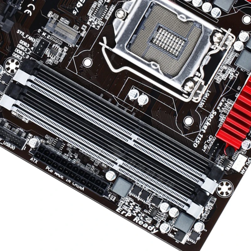 GIGABYTE GA-Z97X-SLI рабочего Материнская плата LGA1150 i3 i5 i7 DDR3 USB3.0 32G блок питания ATX