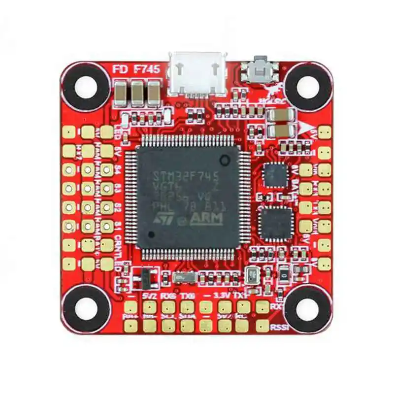 

HGRLC Forward F7 OmnibusF7 V2 Dual Gyro 3-6S Flight Controller STM32F745 OSD w/ 5V/3A 8V/1.5A BEC 10.2G 30.5x30.5mm in RC Parts