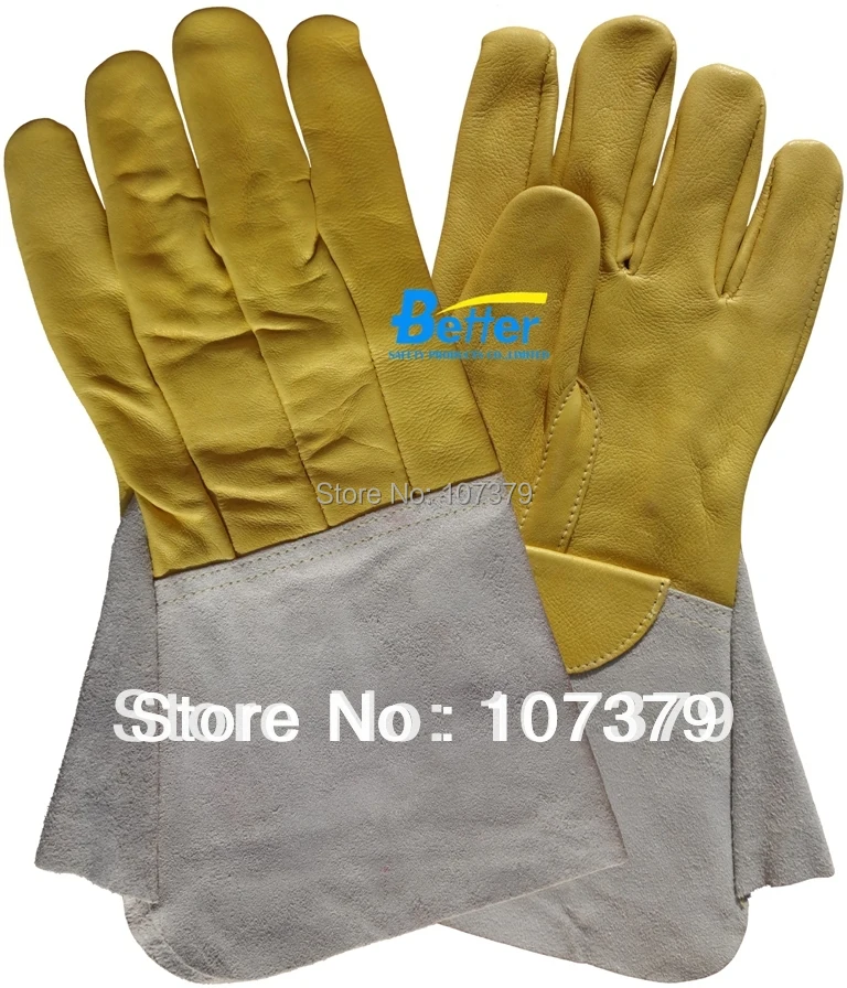 Leather Safety Glove Deluxe TIG MIG Leather Welding Glove Comfoflex