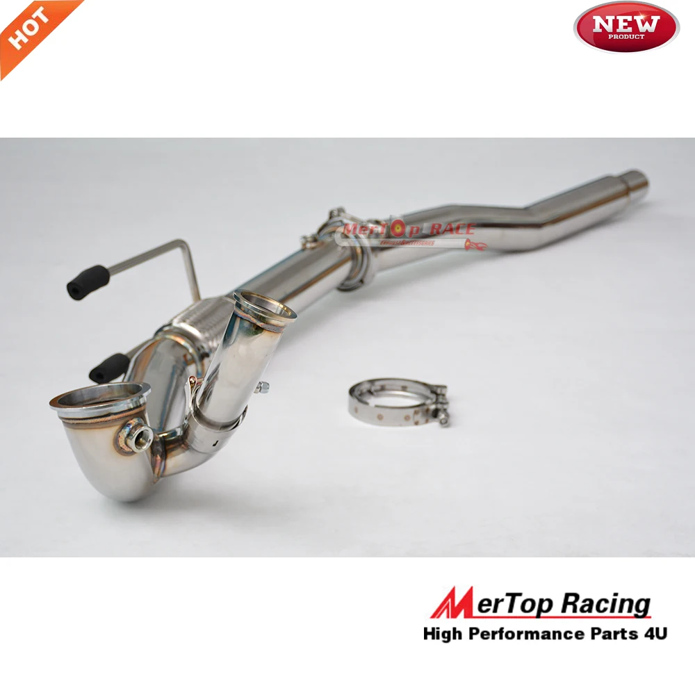 

MERTOP RACE 3'' au A3 / Golf MKV MK5 2.0T FSI FWD Decat Downpipe 2006-2010 500HP